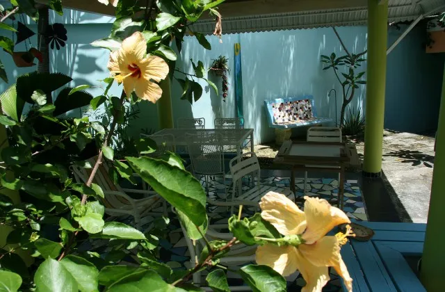 Casa Azul Puerto Plata Patio Jardin